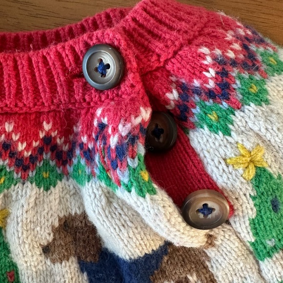 Baby Boden Multicolor Knit Sweater 2-3T - Picture 7 of 7